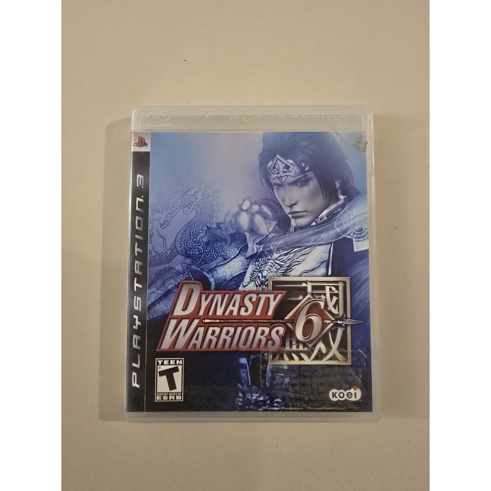 DYNASTY WARRIORS 6 Sony PS3 PlayStation 3 PAL PAL ITA Original Complete